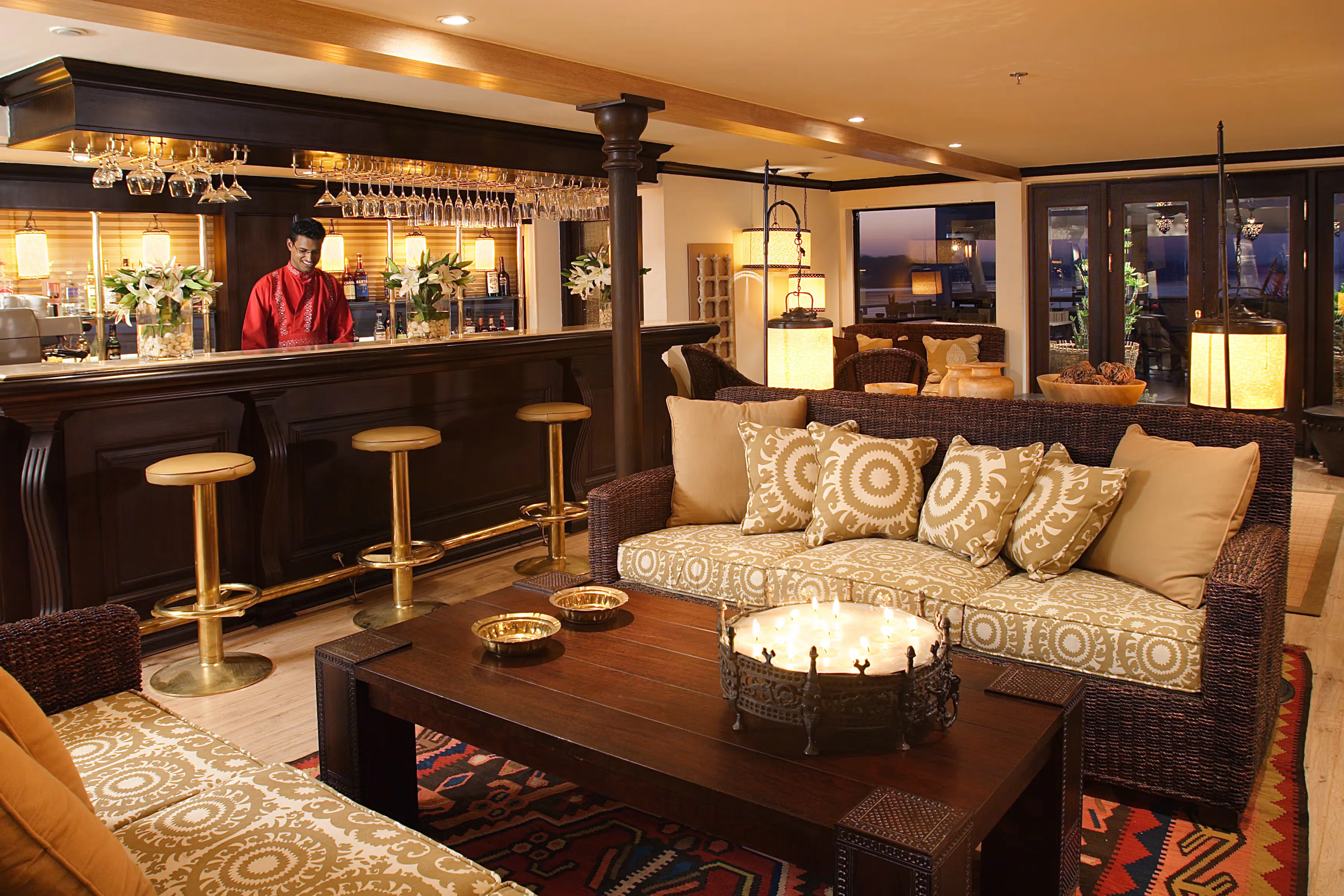 Lounge aboard the Sanctuary Sun Boat III Nile Cruise Nile cruise